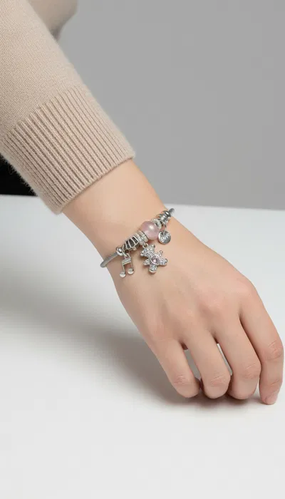 PULSERA ESCLAVA CON DIJES X UNIDAD