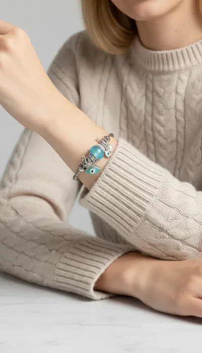 PULSERA ESCLAVA CON DIJES X UNIDAD
