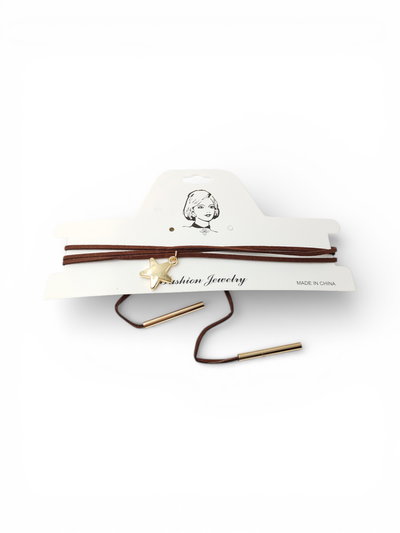 CHOCKER CON ESTRELLA DORADA X UNIDAD