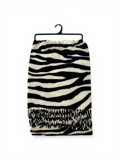 BUFANDÓN CEBRA 200X70 X UNIDAD