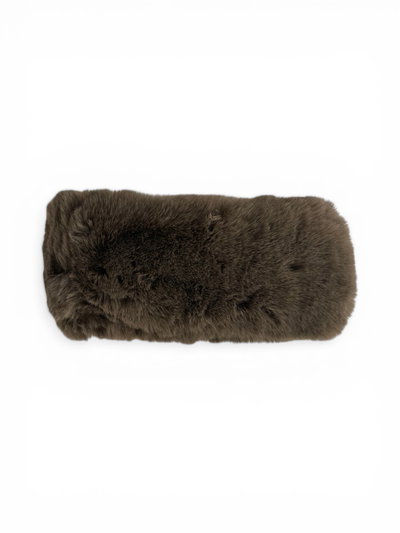 CUELLO PELUCHE CHOCOLATE X UNIDAD