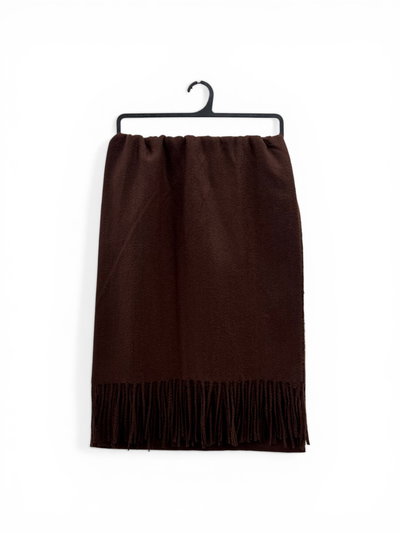 BUFANDÓN CHOCOLATE 200X65 X UNIDAD