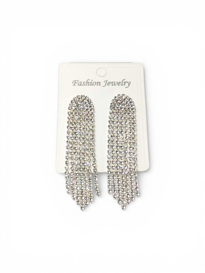 AROS LLUVIA CON STRASS X PAR