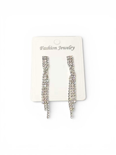 AROS LLUVIA CON STRASS X PAR