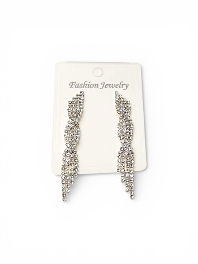 AROS LLUVIA CON STRASS X PAR