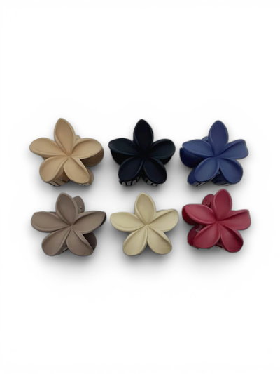 BROCHE DE PELO FLOR X DOCENA