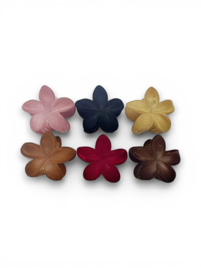 BROCHES FLOR DE TERCIOPELO PREMIUM X DOCENA