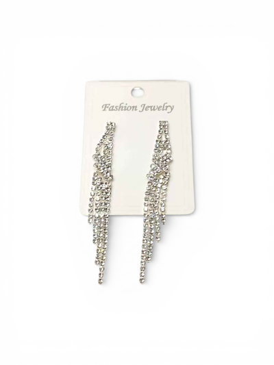 AROS LLUVIA CON STRASS X PAR
