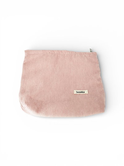 NECESER CORDEROY ROSA X UNIDAD
