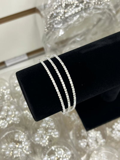 PULSERA STRASS X UNIDAD