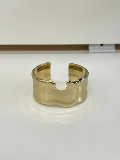PULSERA DE METAL DORADO X UNIDAD