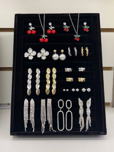 EXHIBIDOR PARA ANILLOS Y AROS PLANOS X UNIDAD