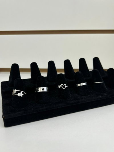 ANILLOS DE ACERO X 5 X SET