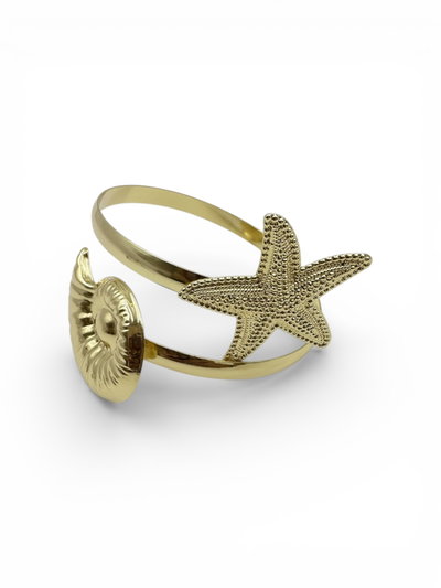 BRAZALETE DE METAL DORADO X UNIDAD