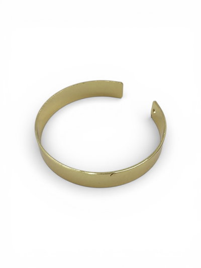 PULSERA DE METAL DORADO X UNIDAD