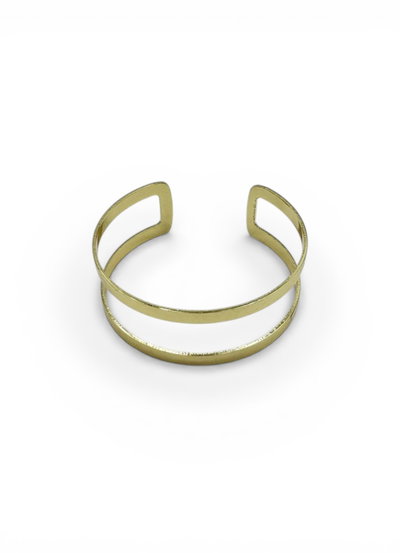 PULSERA DE METAL DORADO X UNIDAD