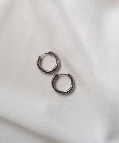 AROS DE ACERO ARGOLLA 8MM X 12 PARES