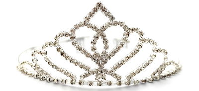 VINCHAS CORONA GRANDE DE STRASS X PCS