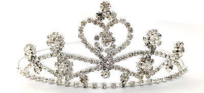 VINCHAS CORONA GRANDE DE STRASS X PCS
