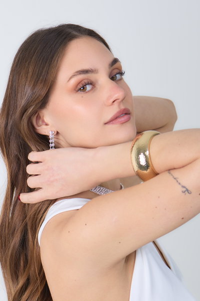 PULSERA LÍNEA PREMIUM CHUNKY DORADA X UNIDAD
