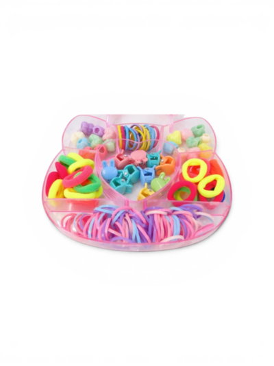 SET ACCES DE PELO EN CAJA KITTY X UNIDAD