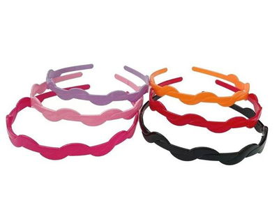 VINCHAS PLASTICAS COLORES SURTIDOS X 12 PCS
