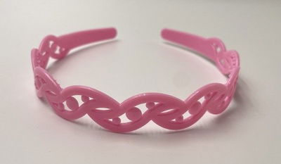 VINCHAS PLASTICA CON FORMA X 12 COLORES SURTIDOS