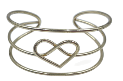 PULSERA TIPO BRAZALETE DORADO X PCS