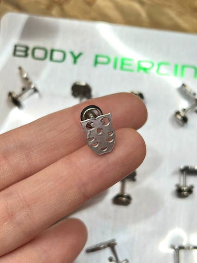 AROS PIERCING X 12 PCS CON FORMAS.