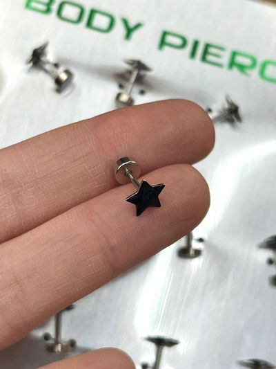 AROS PIERCING X 12 PCS CON FORMAS.