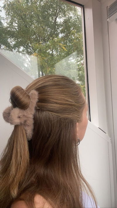 BROCHE PELUCHE COLORES SURTIDOS 5X14CM X DOCENA