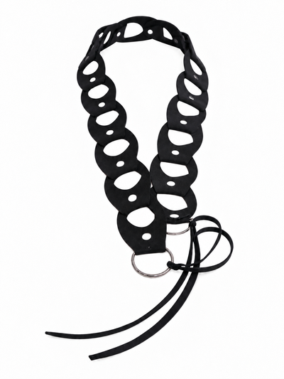 FAJITA GAMUZA NEGRA 110CM X UNIDAD
