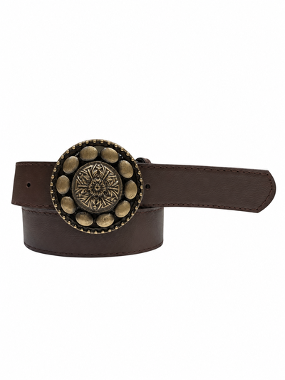 CINTO CHAPÓN FLOR CHOCOLATE 110CM X UNIDAD