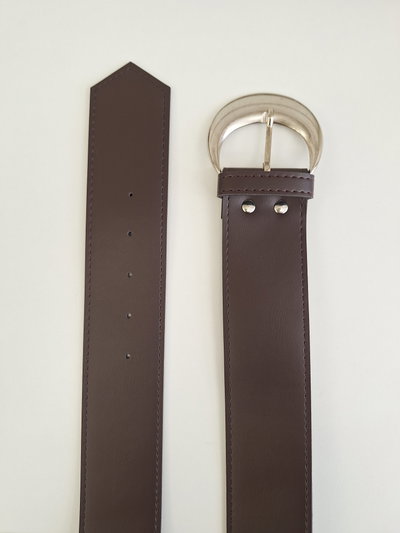 CINTO ANCHO CHOCO HEBILLA MEDIALUNA X UNIDAD