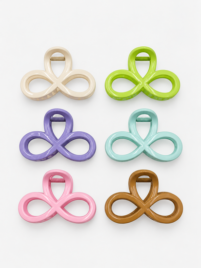 6 BROCHES TREBOL 9 CM X 6