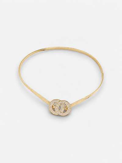 CINTO ELASTICO CON APLIQUE DORADO CON STRASS X UNIDAD