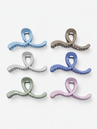 6 BROCHES GRANDES XL BRILLANTES X 6