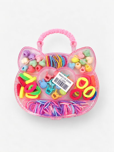SET ACCES DE PELO EN CAJA KITTY X UNIDAD
