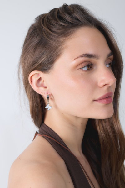 AROS DE ACERO ARGOLLA CON DIJE X PAR