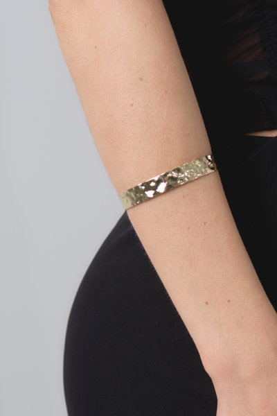 PULSERA DE METAL DORADO X UNIDAD