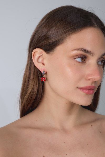 AROS DE ACERO ARGOLLA CON DIJE X PAR