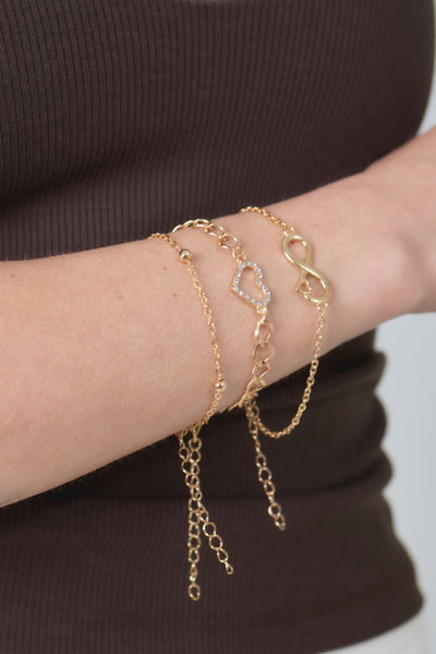 SET DE 3 PULSERAS X CARD VARIOS MODELOS