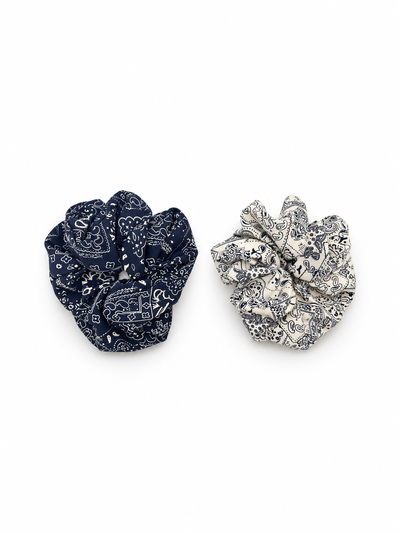 SCRUNCHIES GRANDES CACHEMIRA X DOCENA