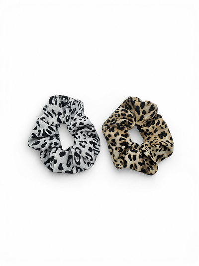 SCRUNCHIES LEOPARDO X DOCENA