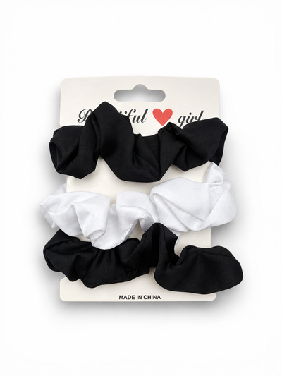 3 SCRUNCHIES CHICOS X SET DE 3