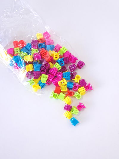 BROCHES CHICOS X 100 COLORES FUERTES