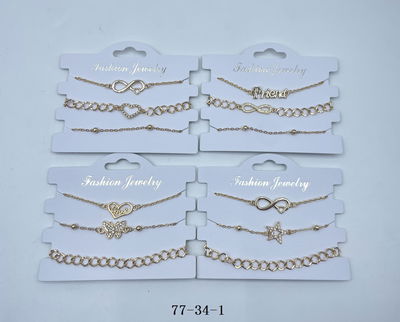 SET DE PULSERAS X CARD