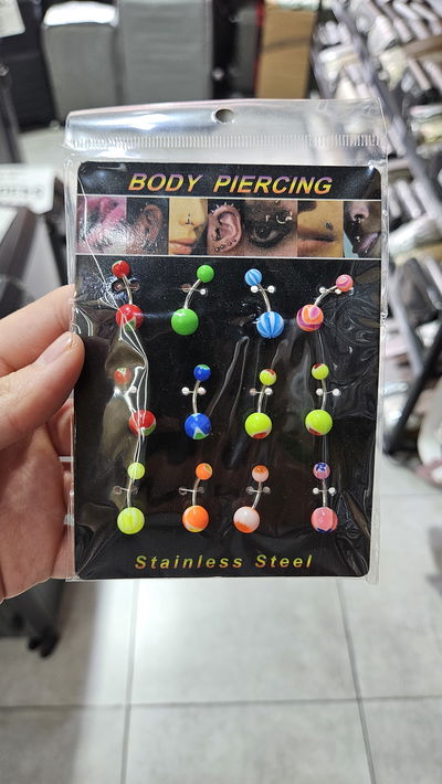 AROS PIERCING X 12 PCS