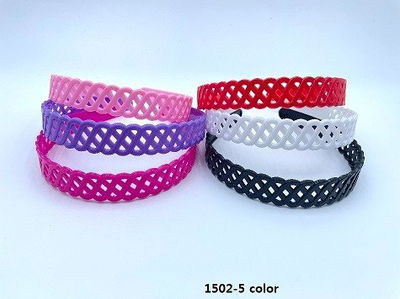VINCHAS PLASTICA CON FORMA X 12 COLORES SURTIDOS