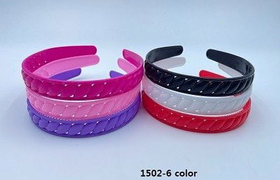 VINCHAS PLASTICA CON FORMA X 12 COLORES SURTIDOS